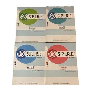 SPIRE Workbooks Lot Levels 1 - 4 (SC 2022) by Sheila Clark-Edmands - GOOD